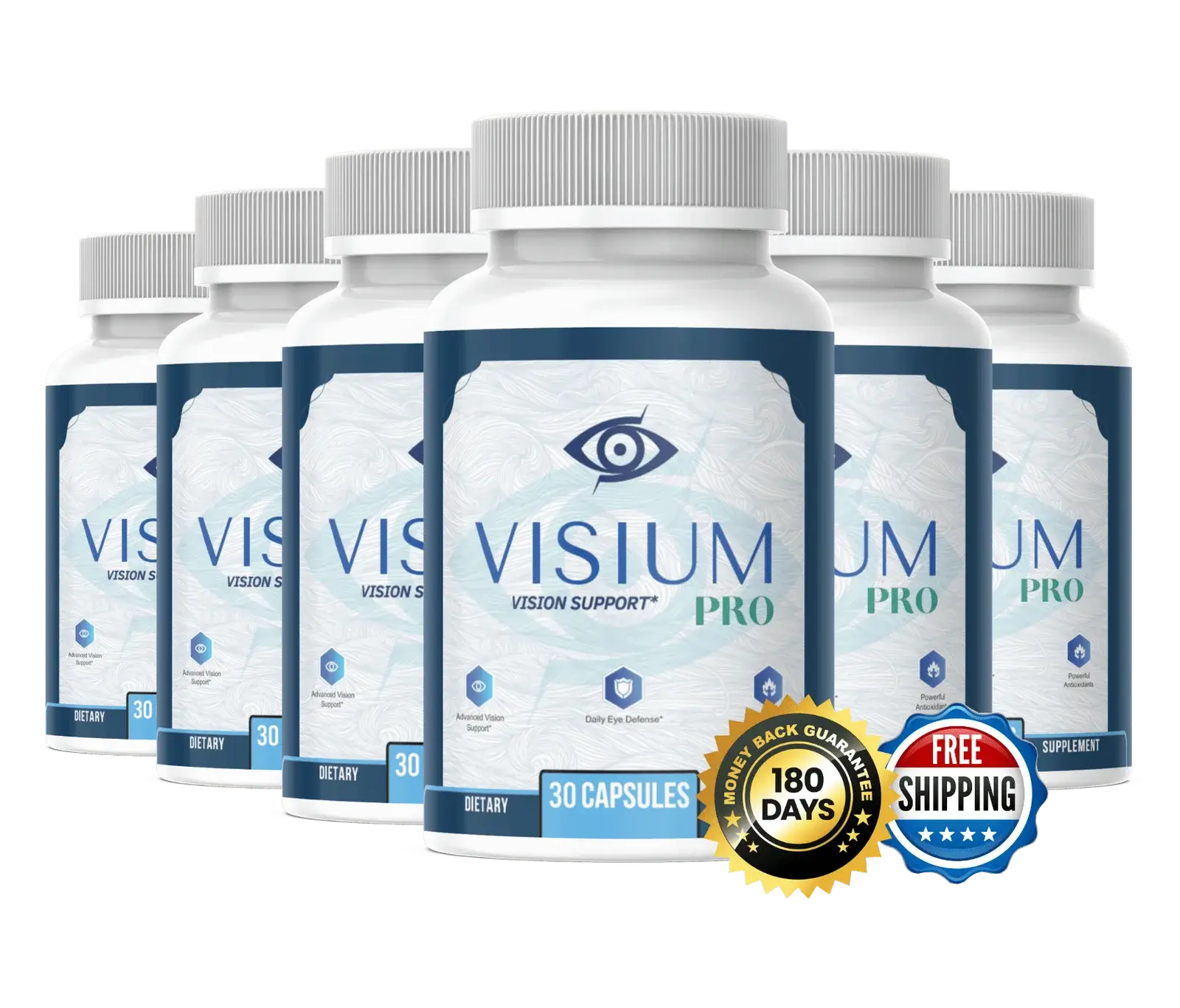 Visium Pro 6-Bottle Supply – Long-Term Eye Health Support